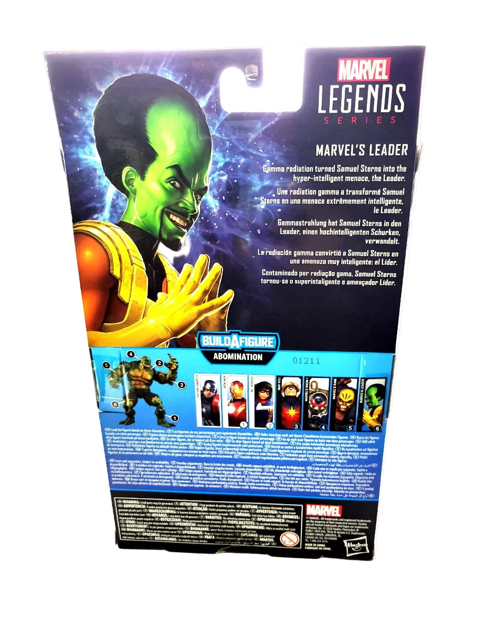 Hasbro Marvel Legends Abomination Wave Leader Action Figure