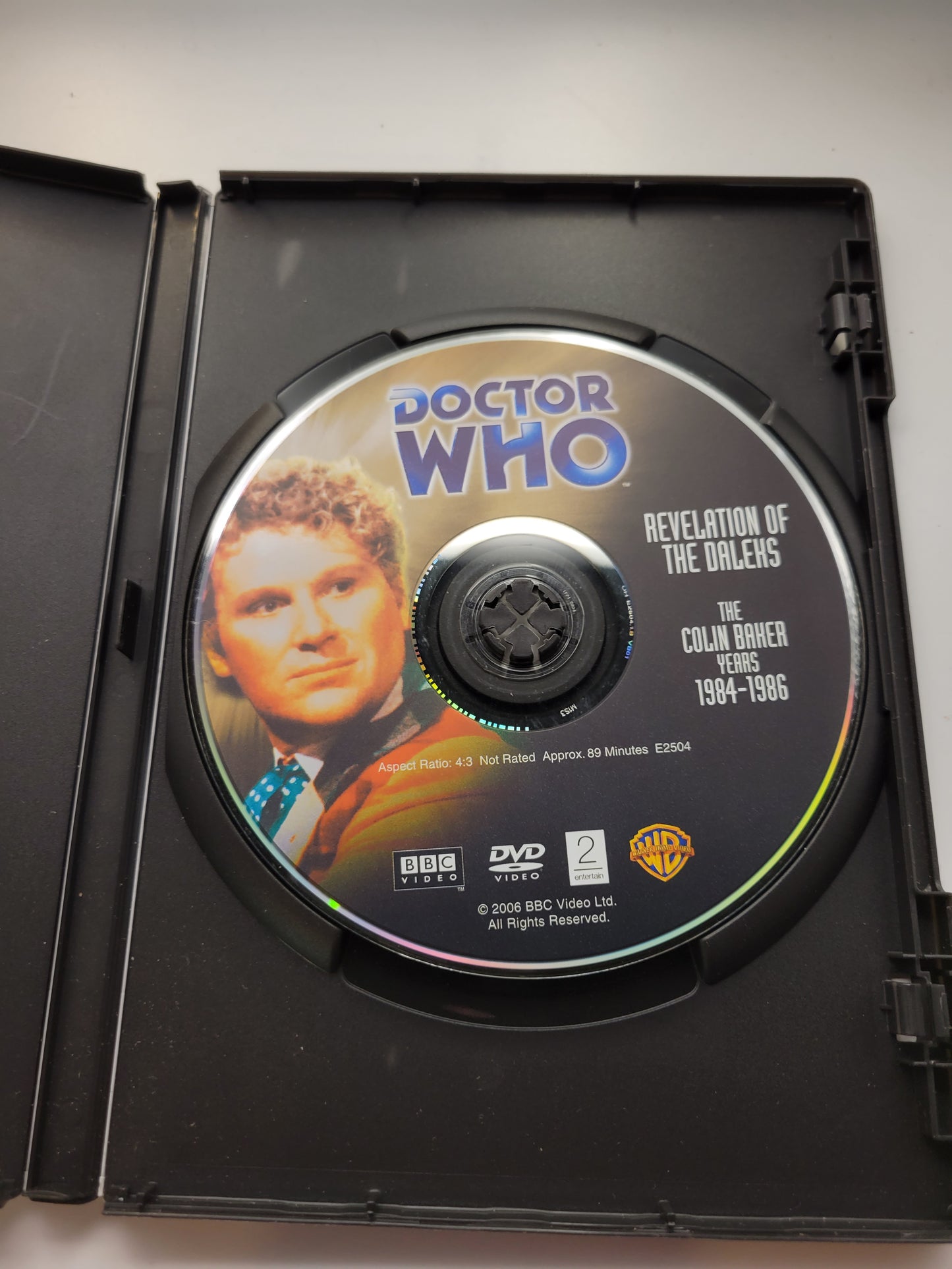 BBC Video Doctor Who Revelation of The Daleks Used DVD