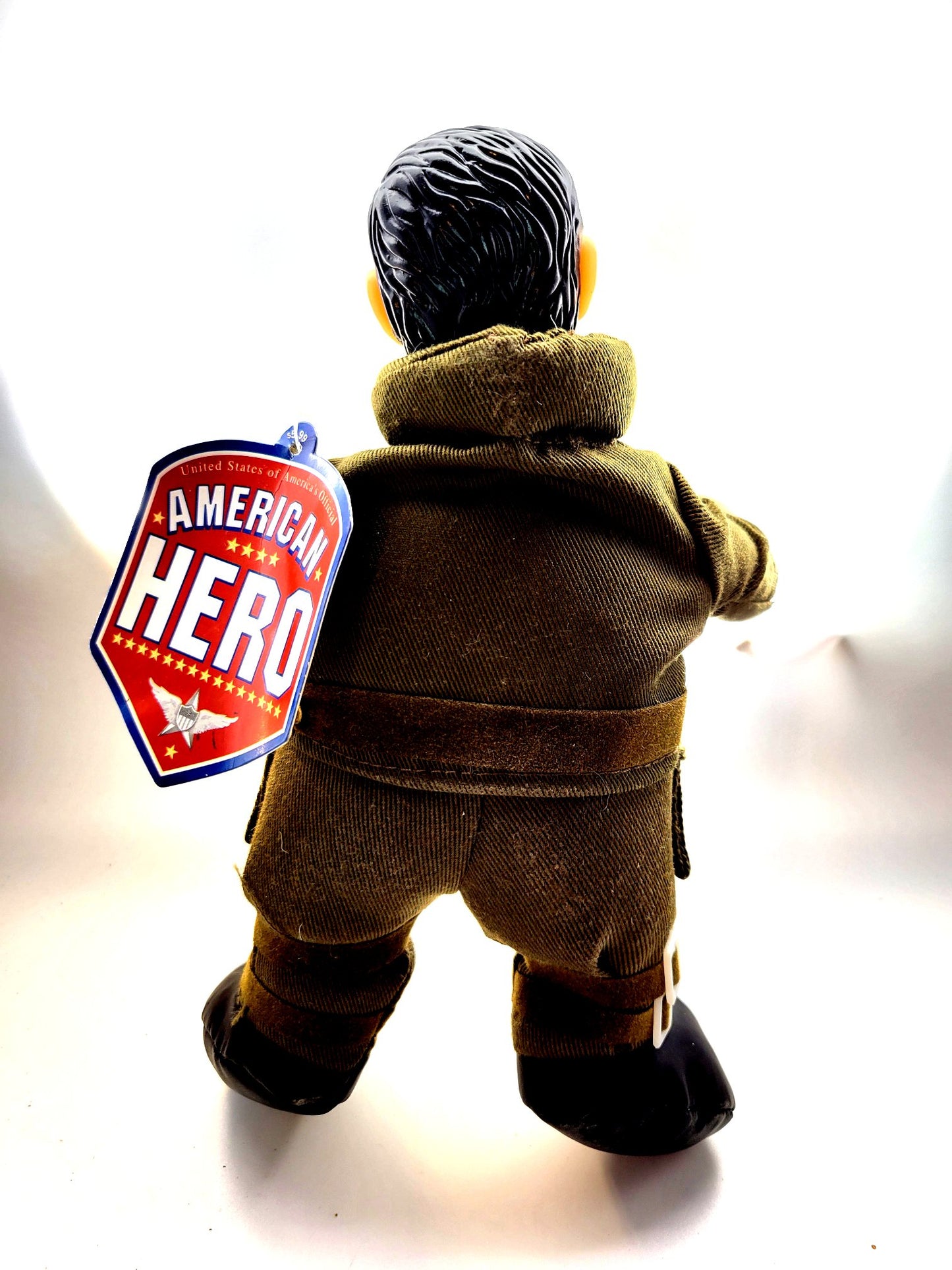 Beverly Hills Teddy Bear Company American Hero George Bush Stuffed Doll