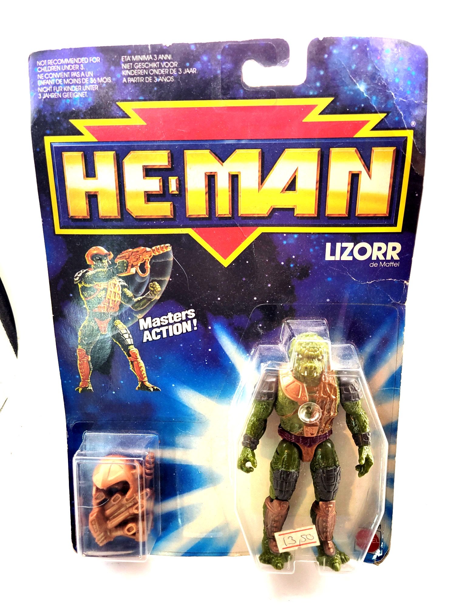 Mattel 1989 He Man Masters of the Universe Lizorr Action Figure