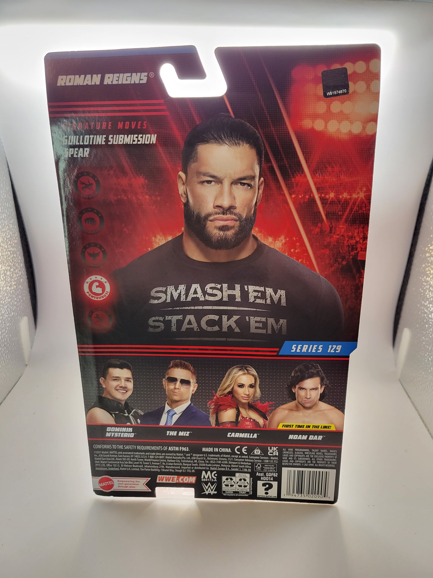 Mattel WWE Basic Series 129 Roman Reigns Action Figure