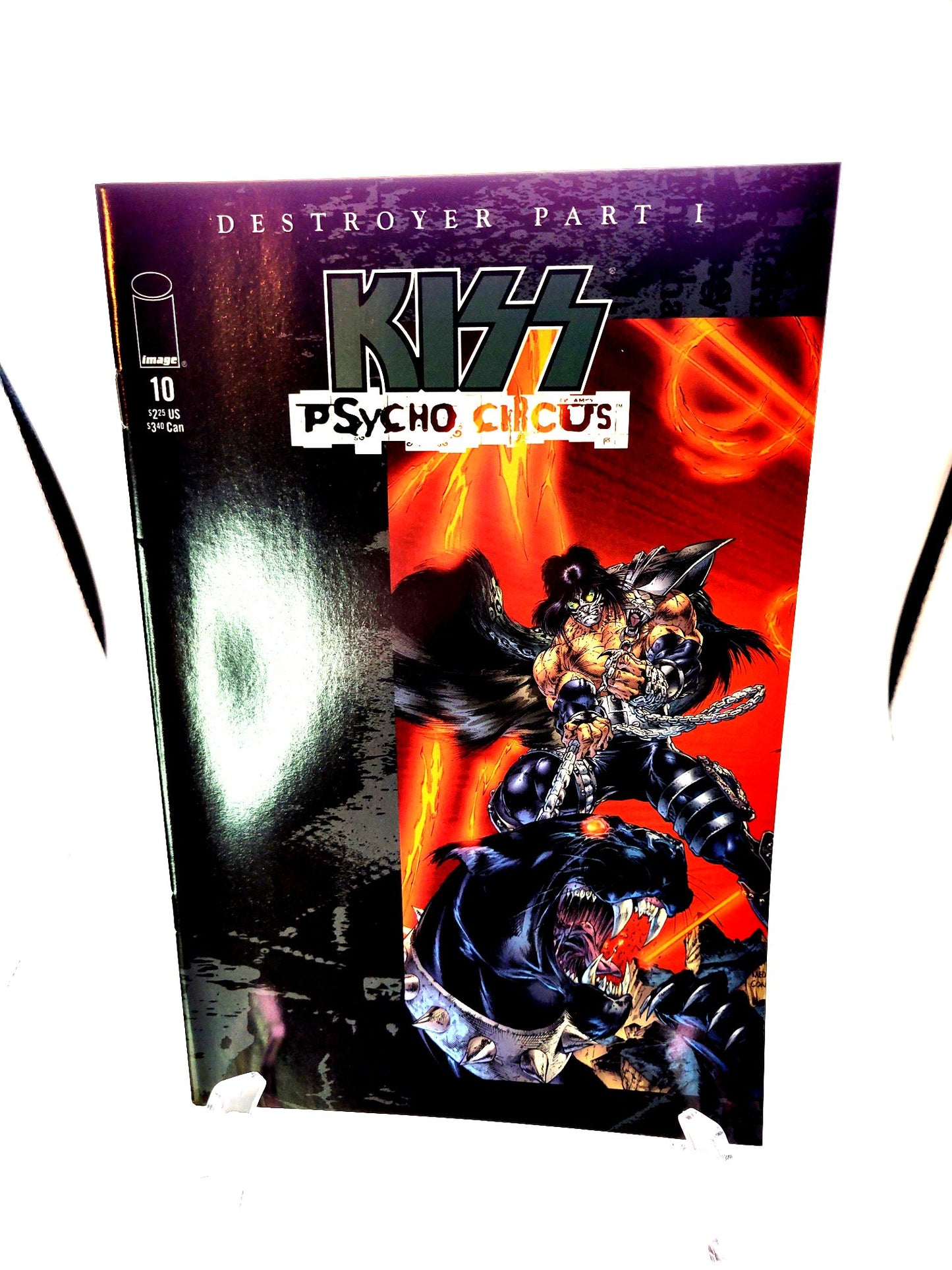 Image Comics Todd McFarlane (1998) KISS Psycho Circus 10