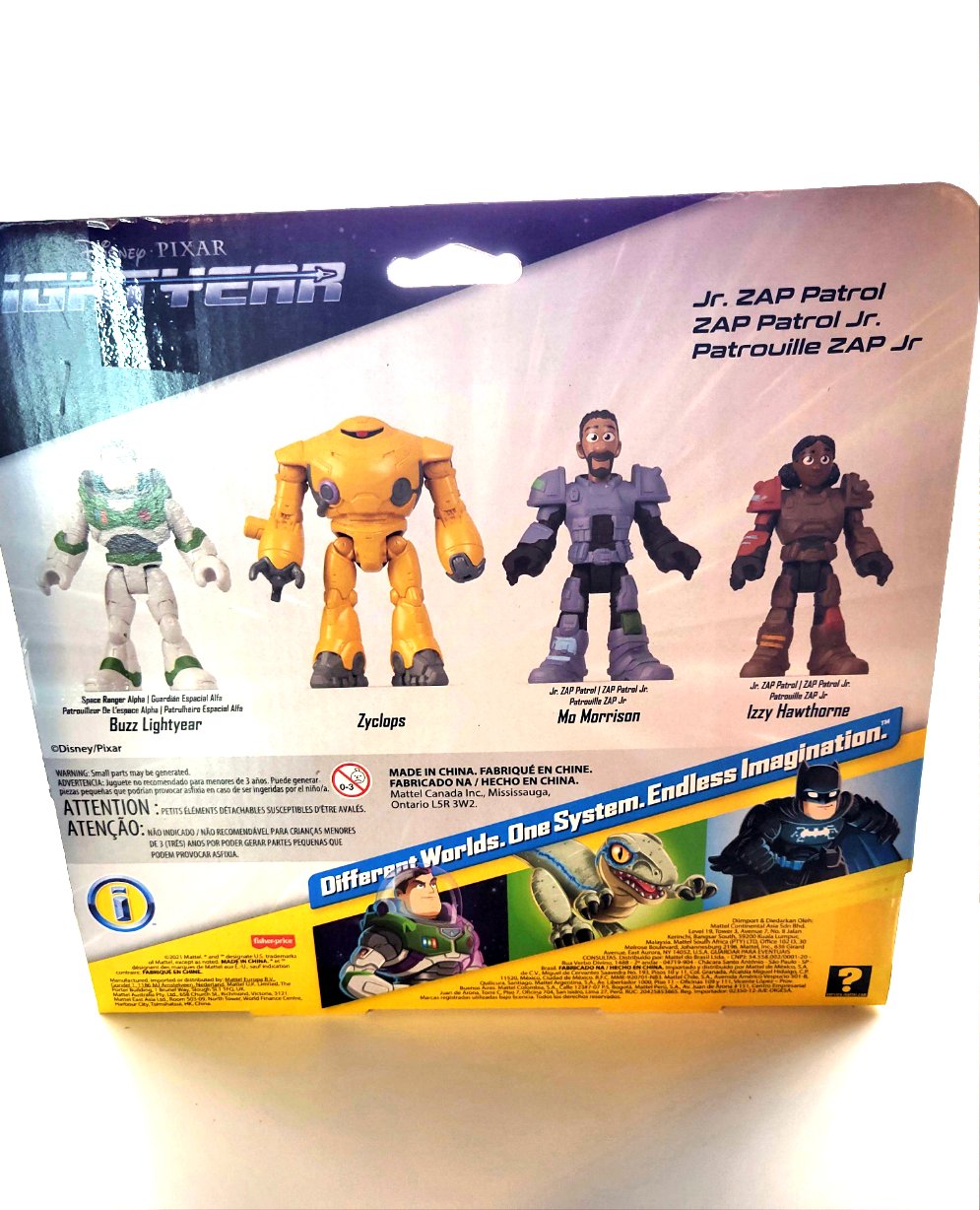 Disney Pixar Imaginext Lightyear Buzz Action Figure Playset