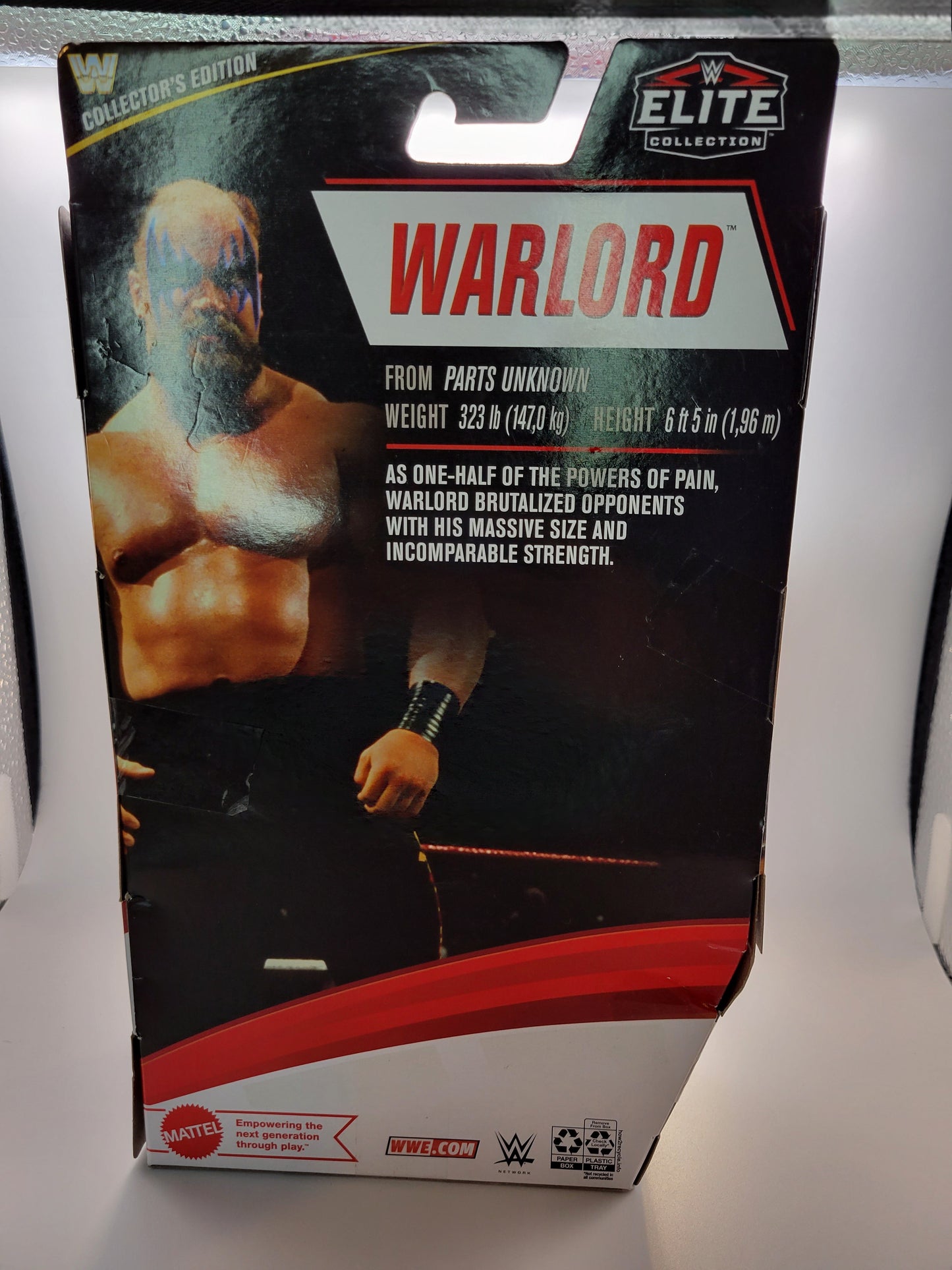 Mattel WWE Elite Collector's Edition Warlord Action Figure