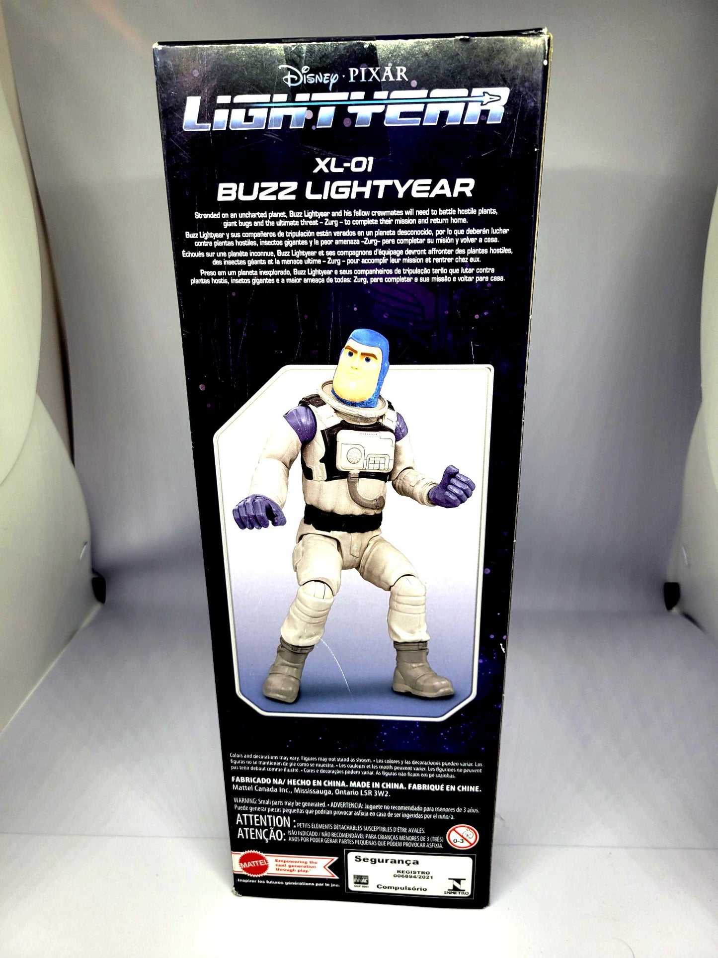Mattel Disney Pixar Lightyear XL-01 Buzz Lightyear 12" Poseable Action Figure