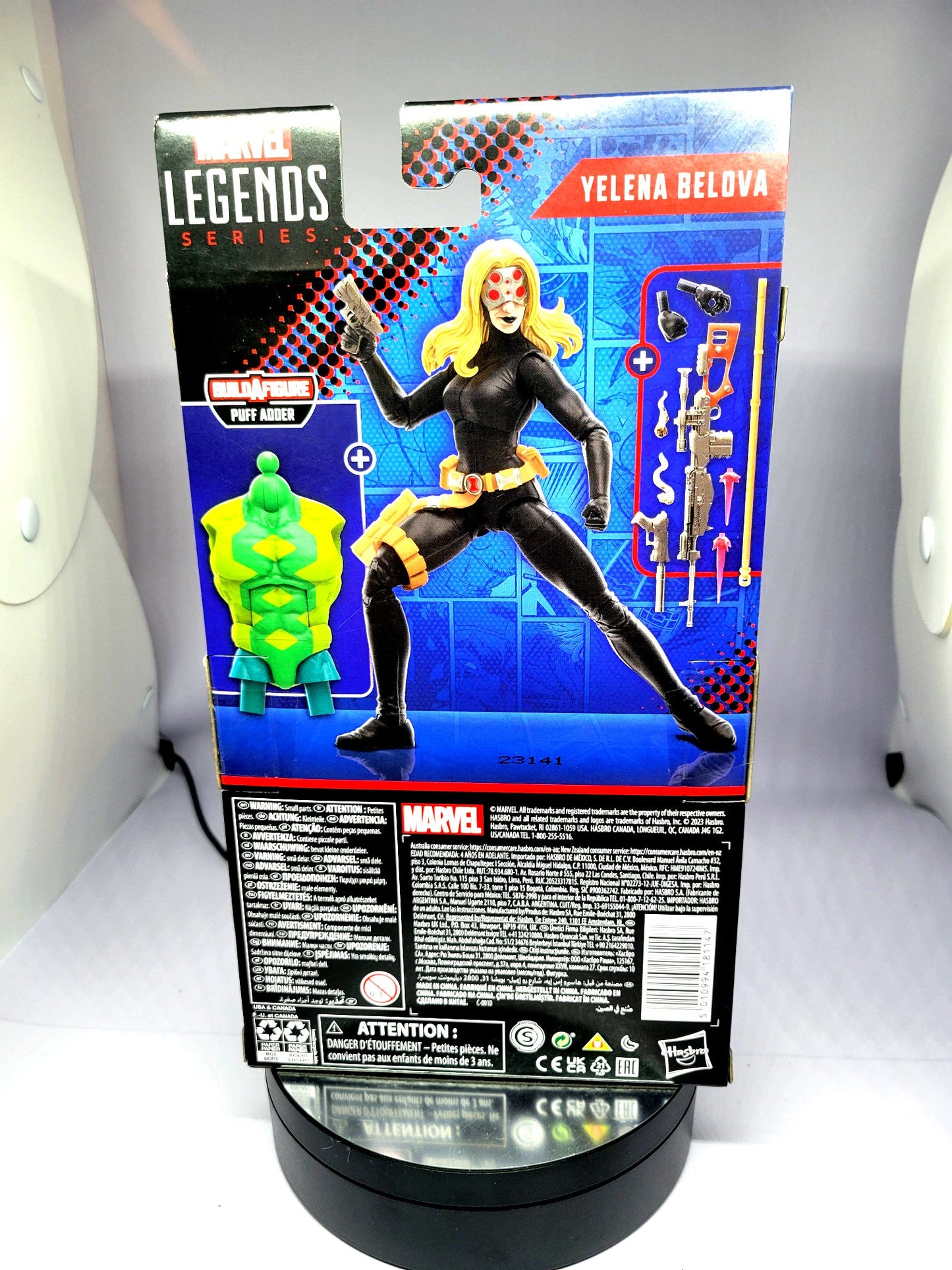 Hasbro Marvel Legends Avengers Puff Adder Wave Yelena Belova Action Figure