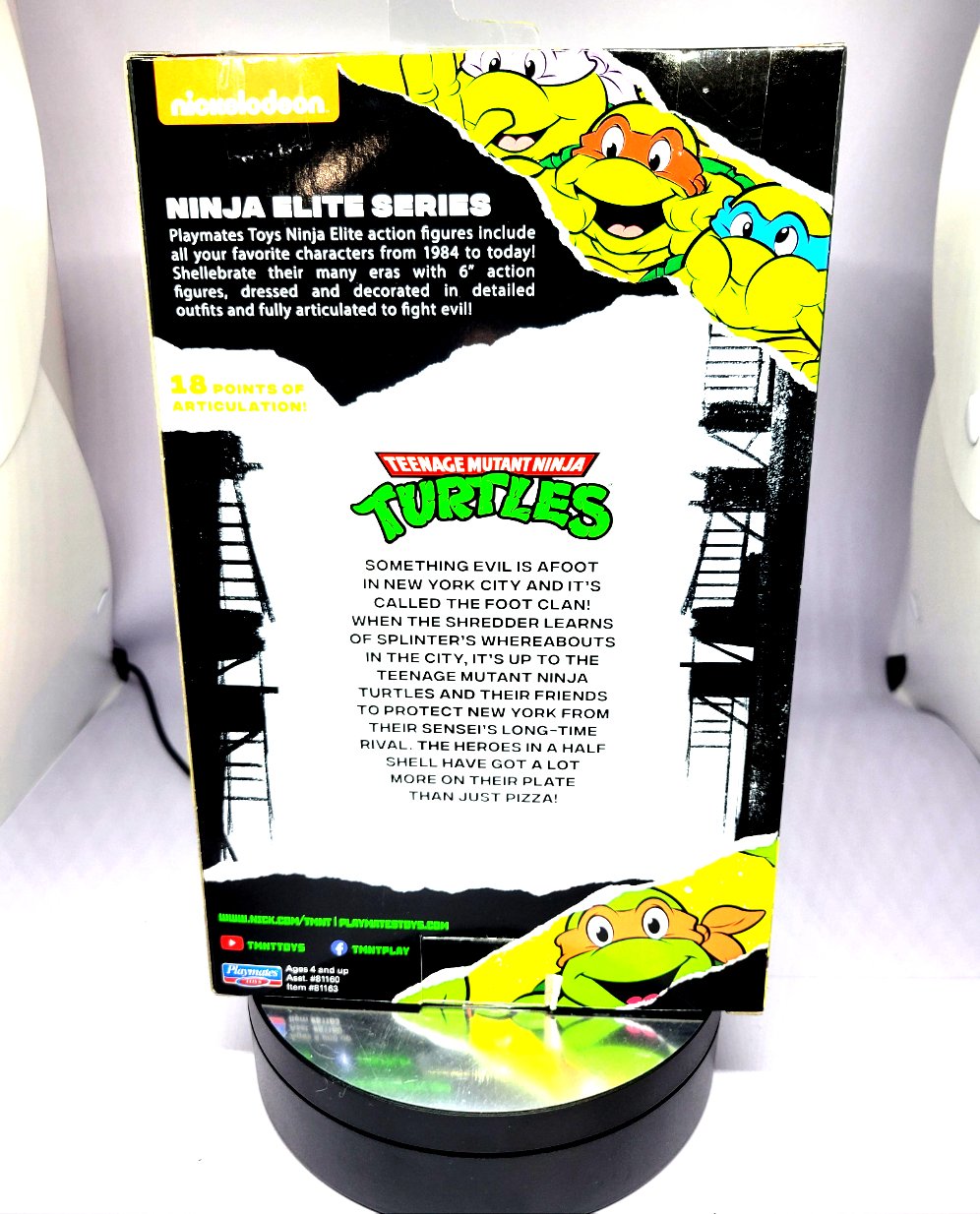 Playmates Nickelodeon Teenage Mutant Ninja Turtles Ninja Elite Series Shredder Action Figure