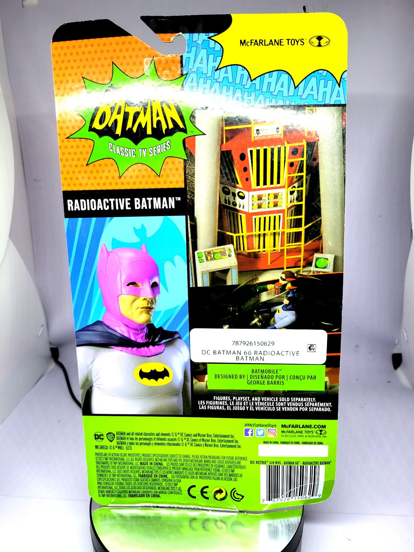 McFarlane Toys Batman The Classic TV Series Radioactive Batman Action Figure