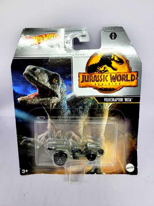 Mattel Hot Wheels Jurassic World Dominion Velociraptor "Beta" Vehicle
