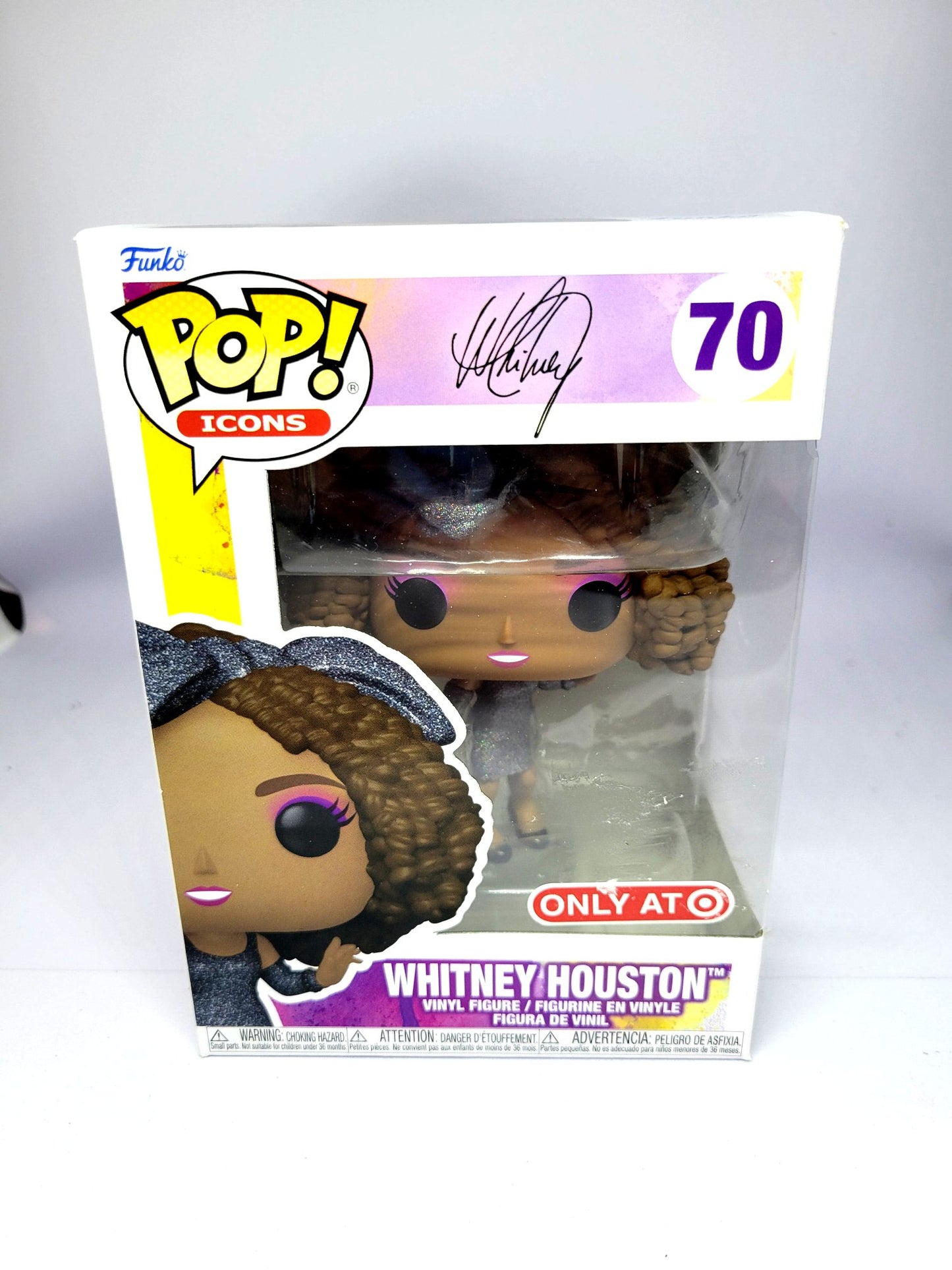 Funko Whitney Houston Target Exclusive POP Icons #70