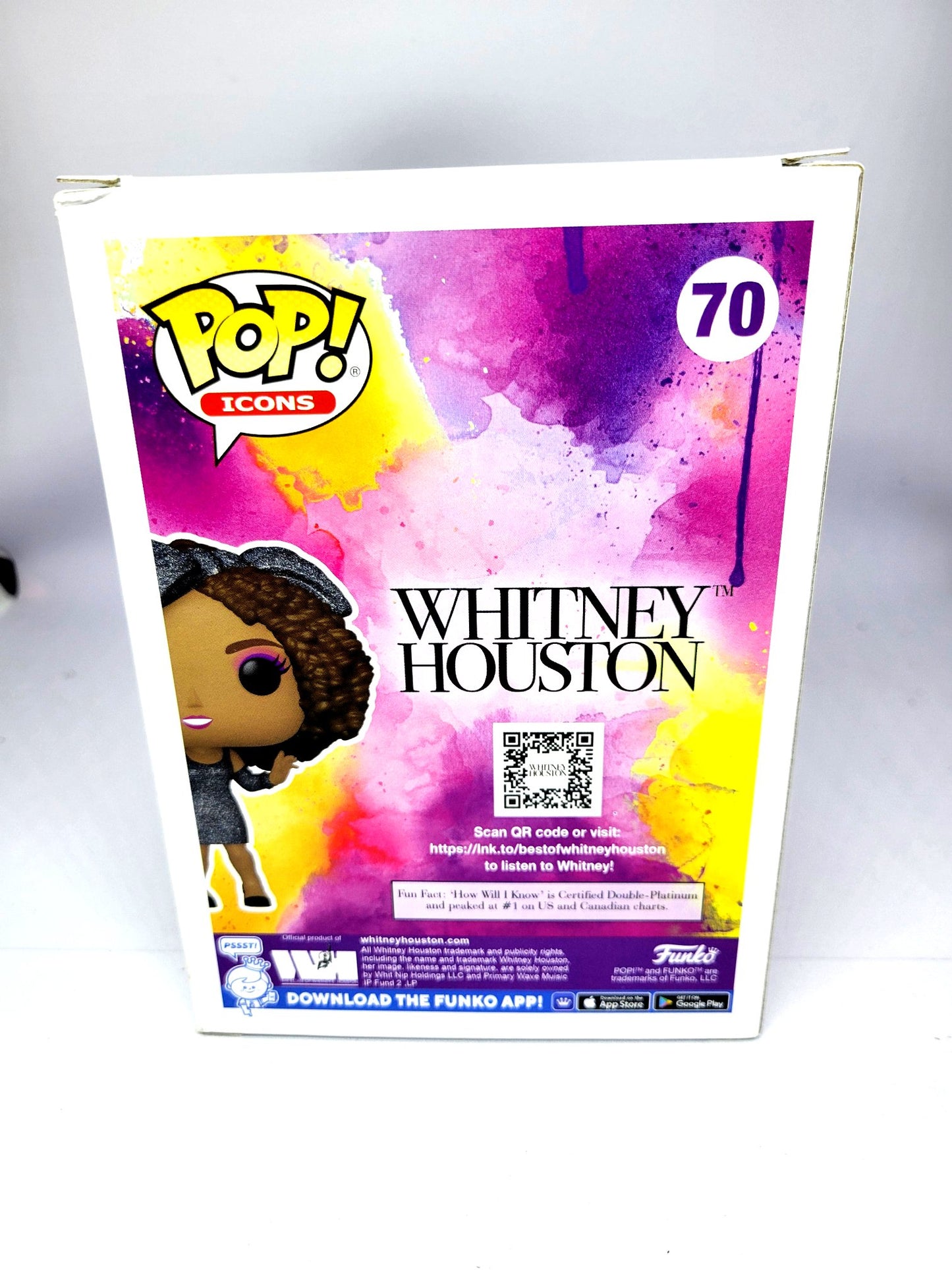 Funko Whitney Houston Target Exclusive POP Icons #70