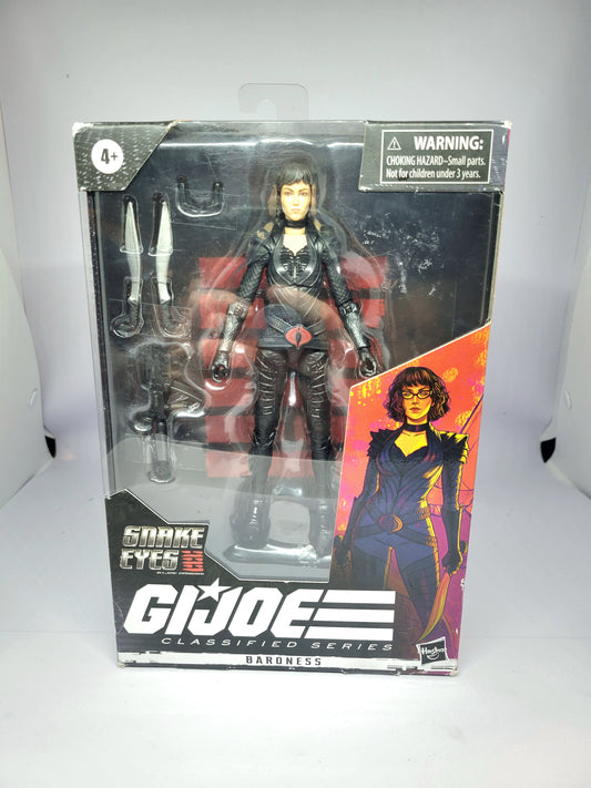 Hasbro G.I Joe Classified Snake Eyes Baroness Action Figure