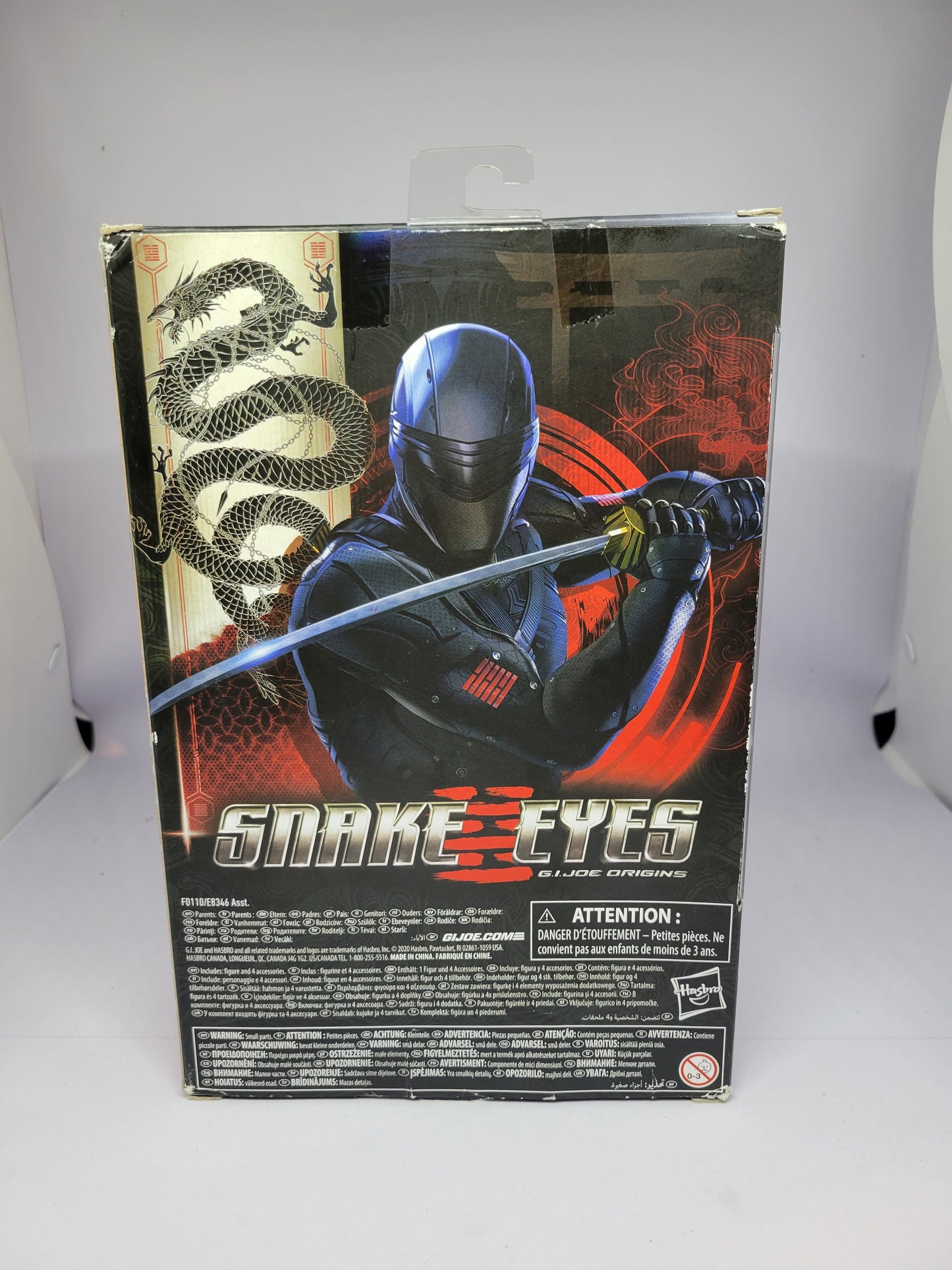 Hasbro G.I Joe Classified Snake Eyes Baroness Action Figure