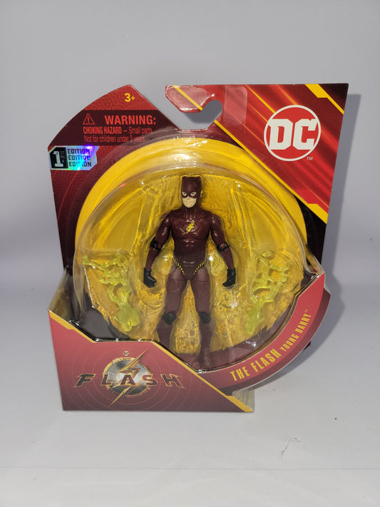 SpinMaster DC The Flash Retro Style 1st Edition The Flash (Young Barry) Action Figure