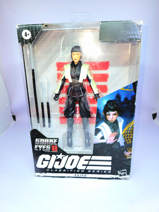 Hasbro G.I Joe Snake Eyes Classified Series Akiko Action Figure