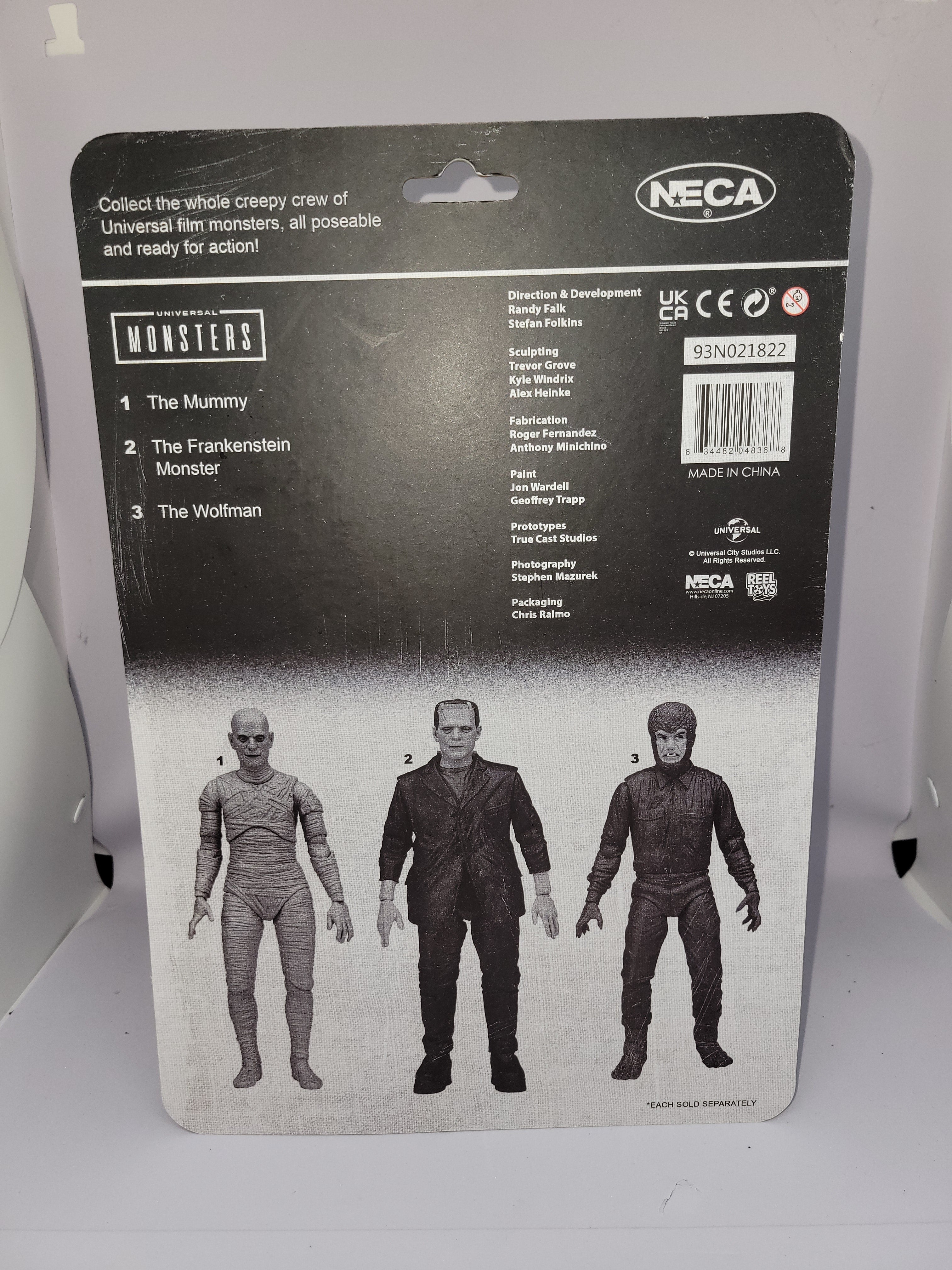 NEW NECA The Mummy GLOW IN THE DARK offers Universal Monsters 7