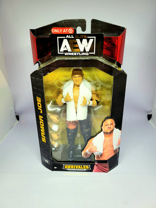 Jazwares All Elite Wrestling (AEW) Unrivaled Collection Target Exclusive Samoa Joe Action Figure