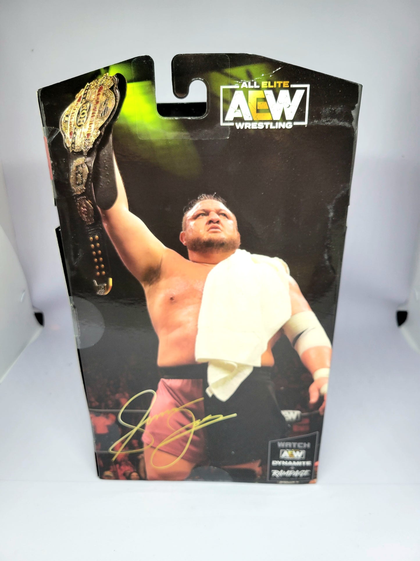 Jazwares All Elite Wrestling (AEW) Unrivaled Collection Target Exclusive Samoa Joe Action Figure