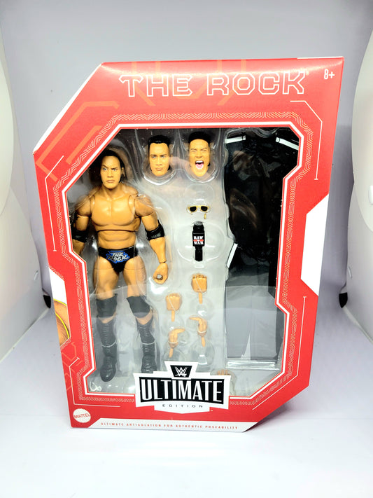 Mattel WWE Ultimate Edition Legends The Rock Action Figure