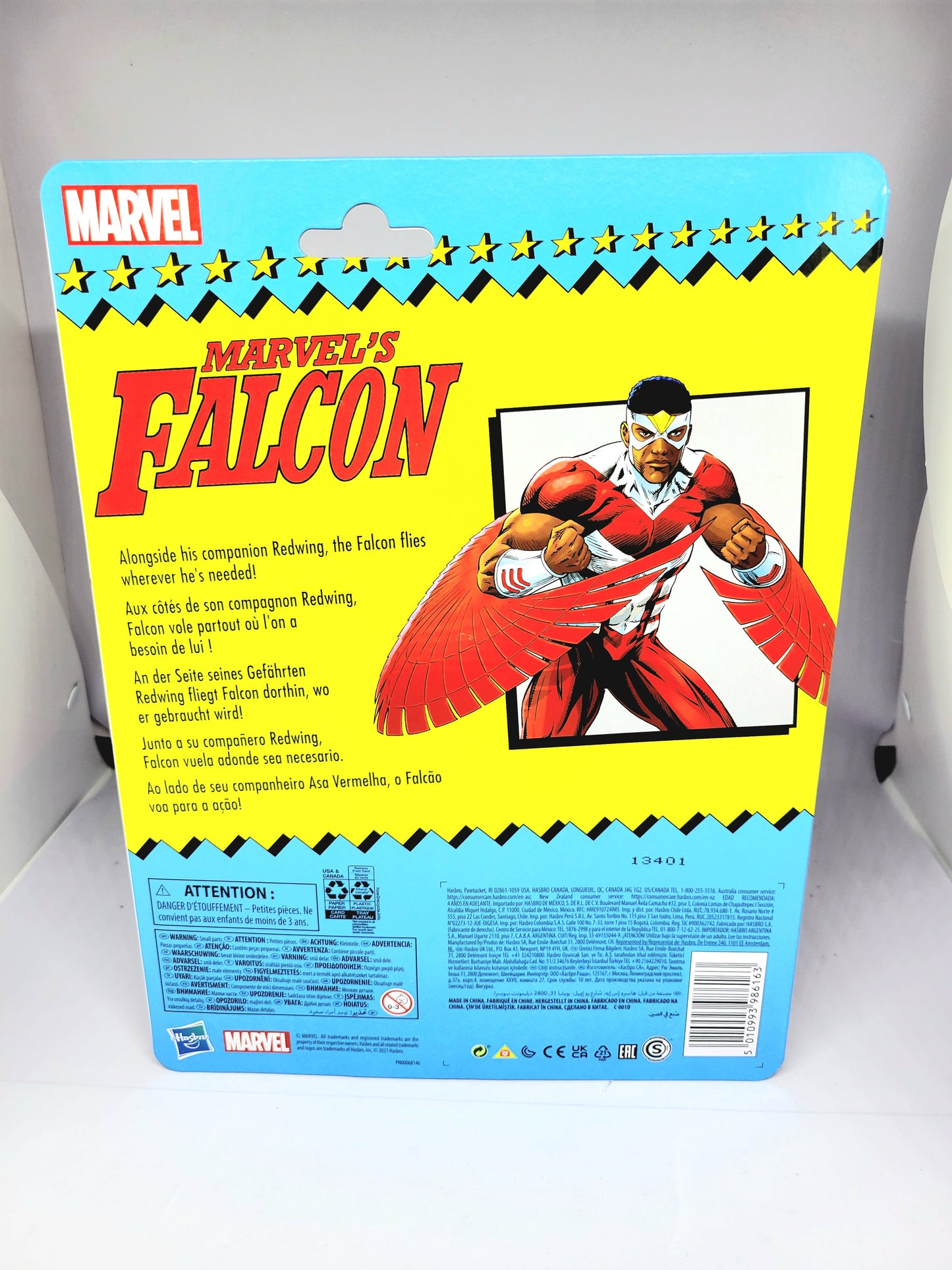 Hasbro Marvel Legends Falcon Retro Carded Action Figure