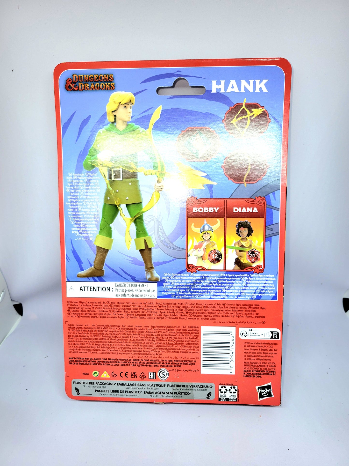 Hasbro Dungeons & Dragons Cartoon Classics Hank Action Figure