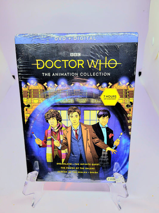 BBC Doctor Who The Animation Collection 2 Disc DVD Set