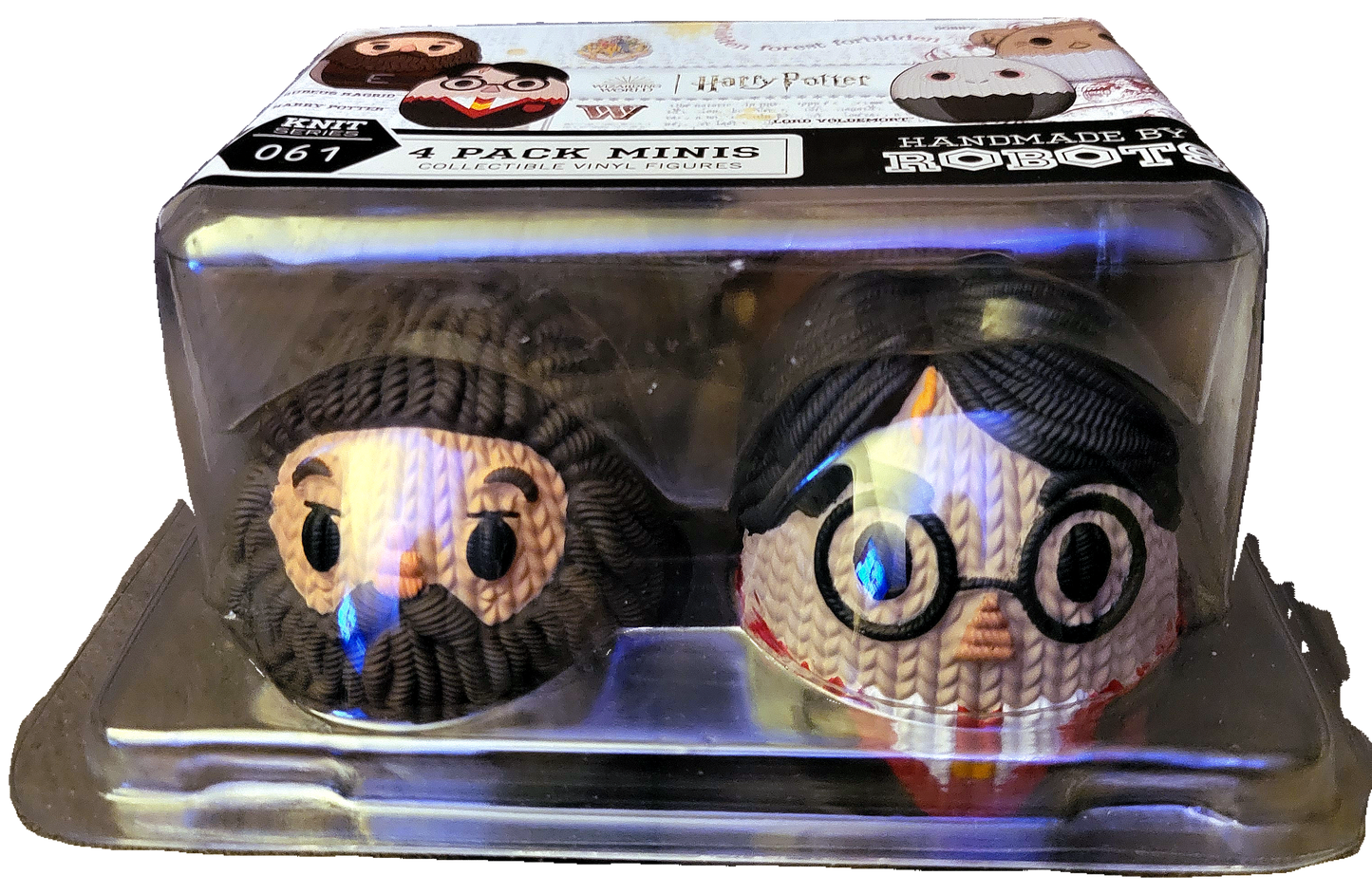 Robots Harry Potter Knit Series 4 Pack Minis Collectible Vinyl Figures