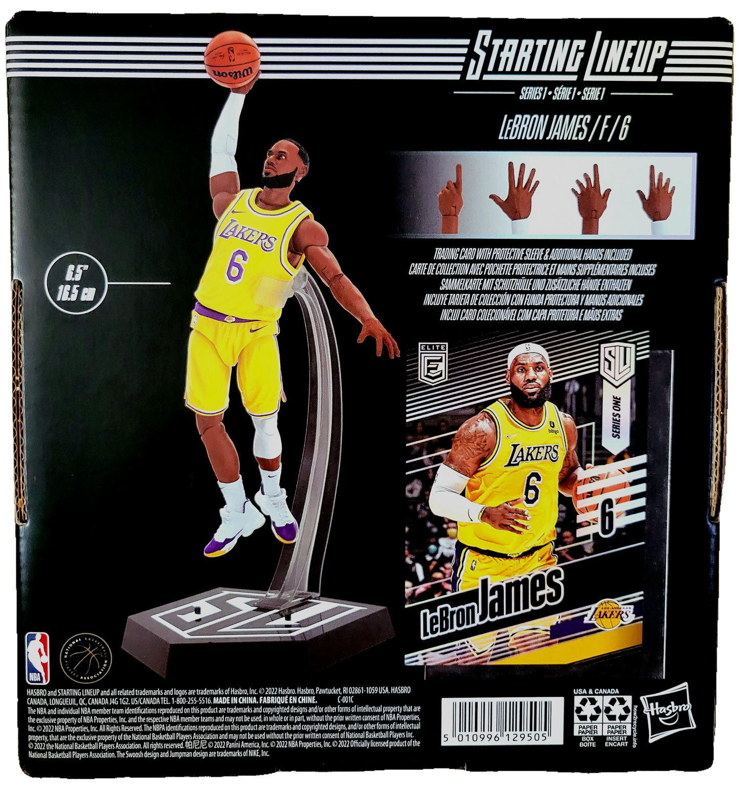 Hasbro Starting Lineup NBA Series 1 LeBron James Action Figure