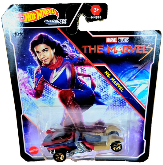 Hotwheels Mattel Marvel The Marvels Ms. Marvel Character Cars Vehicle