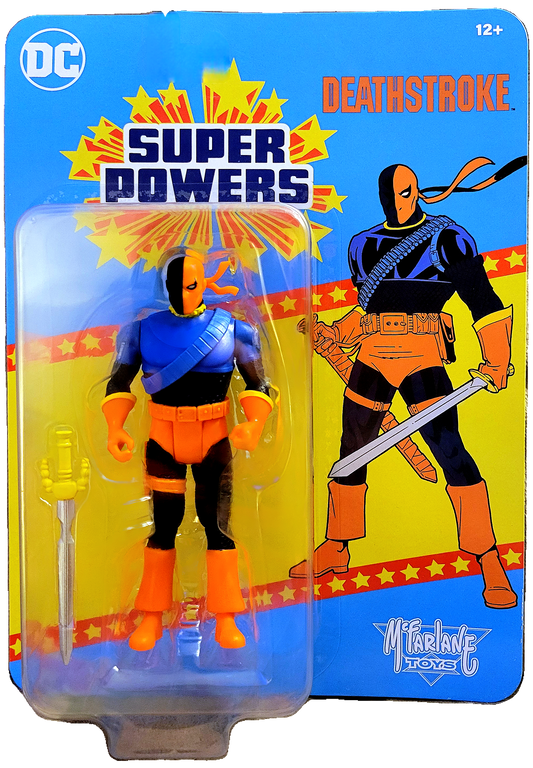 McFarlane Toys DC Super Powers Deathstroke Retro Style Action Figure
