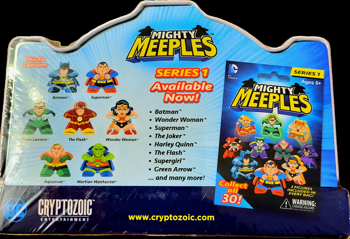 Mighty Meeples Cryptologic DC Mighty Meeples Hall of Justice 7 Figure Set – The Retro ...