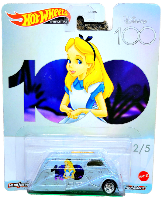 Mattel Hot Wheels Premium Disney 100 Alice In Wonderland #2/5 Deco Delivery Vehicle