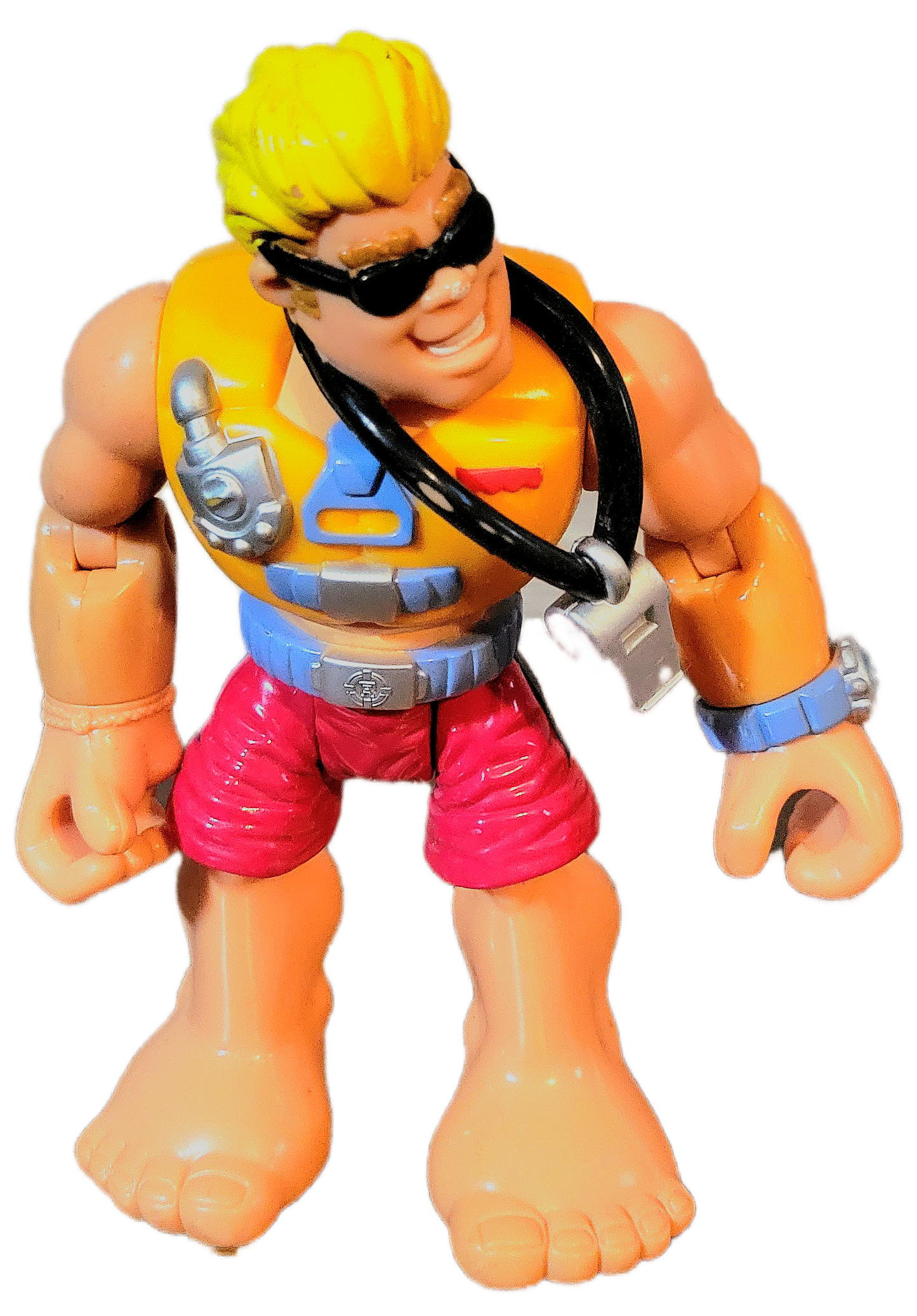 Mattel Fisher-Price Rescue Heroes Sandy Beach Loose Action Figure