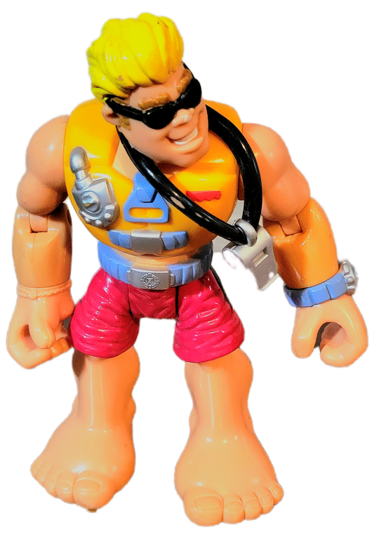 Mattel Fisher-Price Rescue Heroes Sandy Beach Loose Action Figure