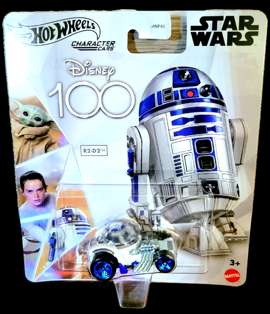Mattel Hotwheels Character Cars Disney 100 Star Wars R2-D2 Toy Vehicle