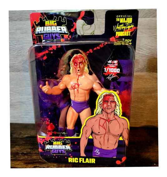 The Major Wrestling Figure Podcast Big Rubber Guys 2024 San Diego Comic Con Exclusive 1/1000 Ric Flair Action Figure