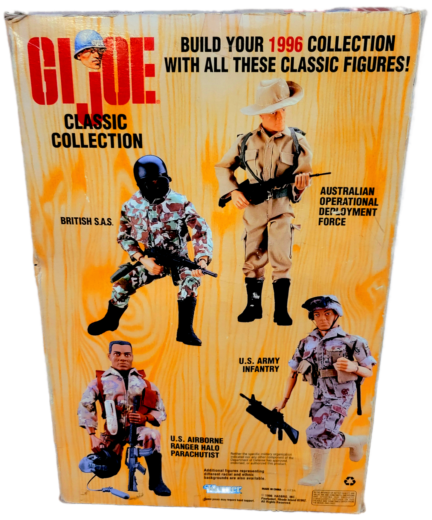 Kenner 1996 GI Joe Classic Collection Australian Operational  Deployed Force Figure