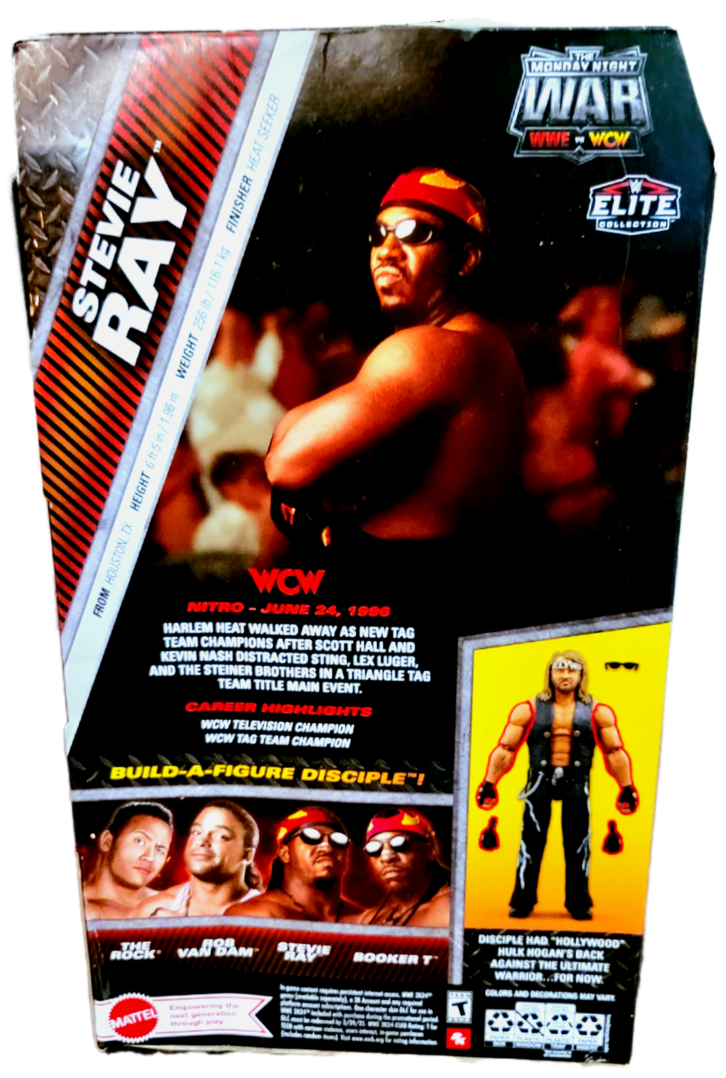 Mattel WWE Elite Monday Night's Wars Series 3 Stevie Ray Chase Action Figure (No BAF)