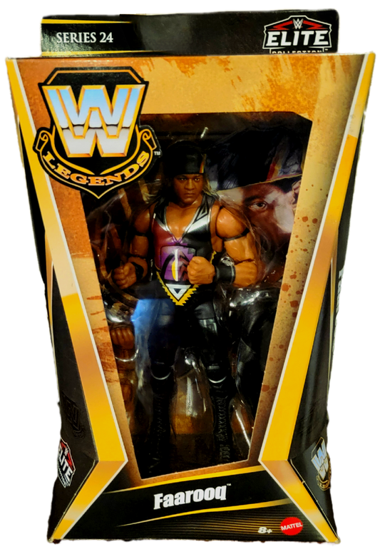 Mattel WWE Legends Elite Series 24 Faarooq Action Figure (Chase)