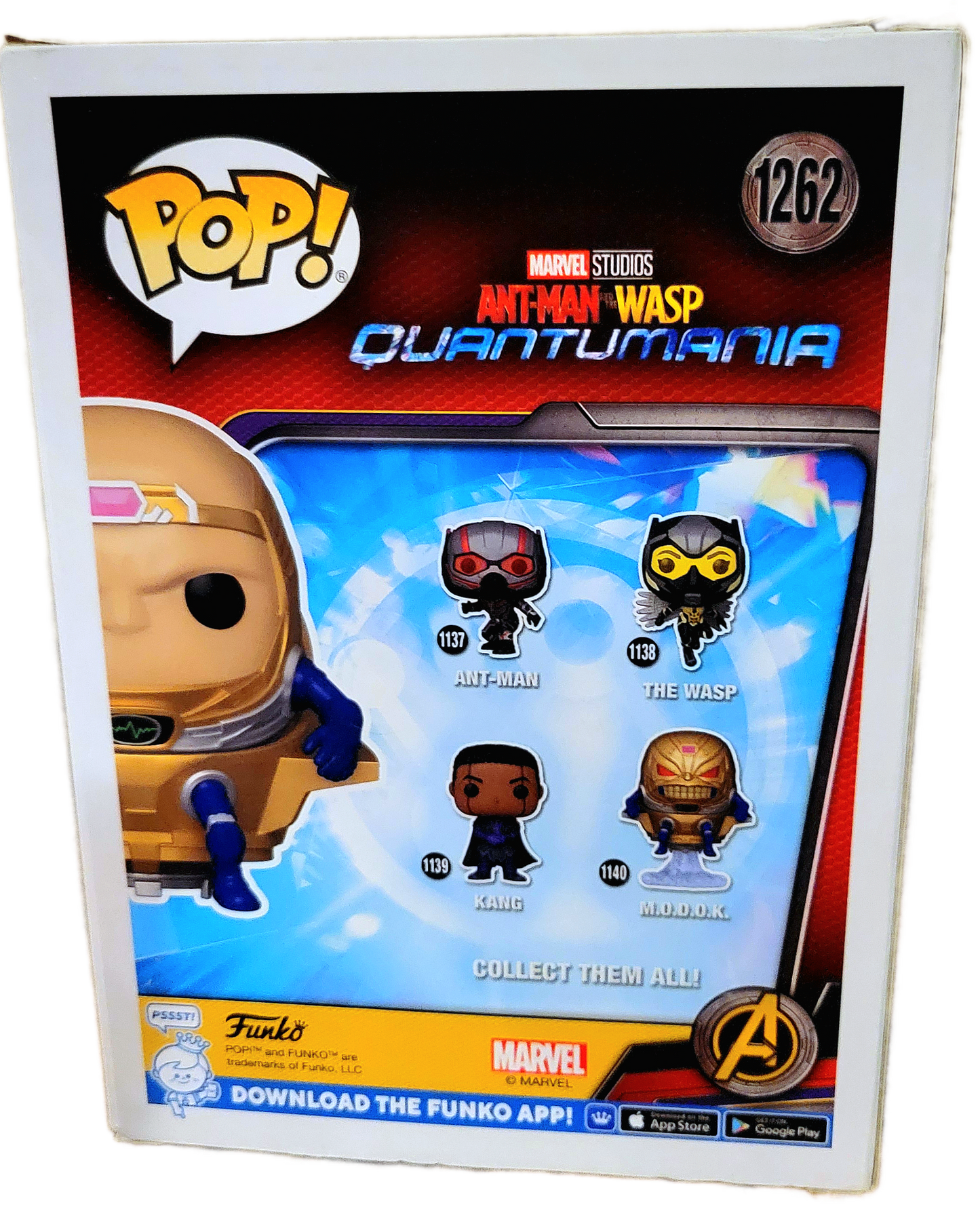 Funko Marvel Ant Man and The Wasp Quantumania 2023 Summer Convention Limited Edition M.O.D.O.K. POP Bobblehead #1262