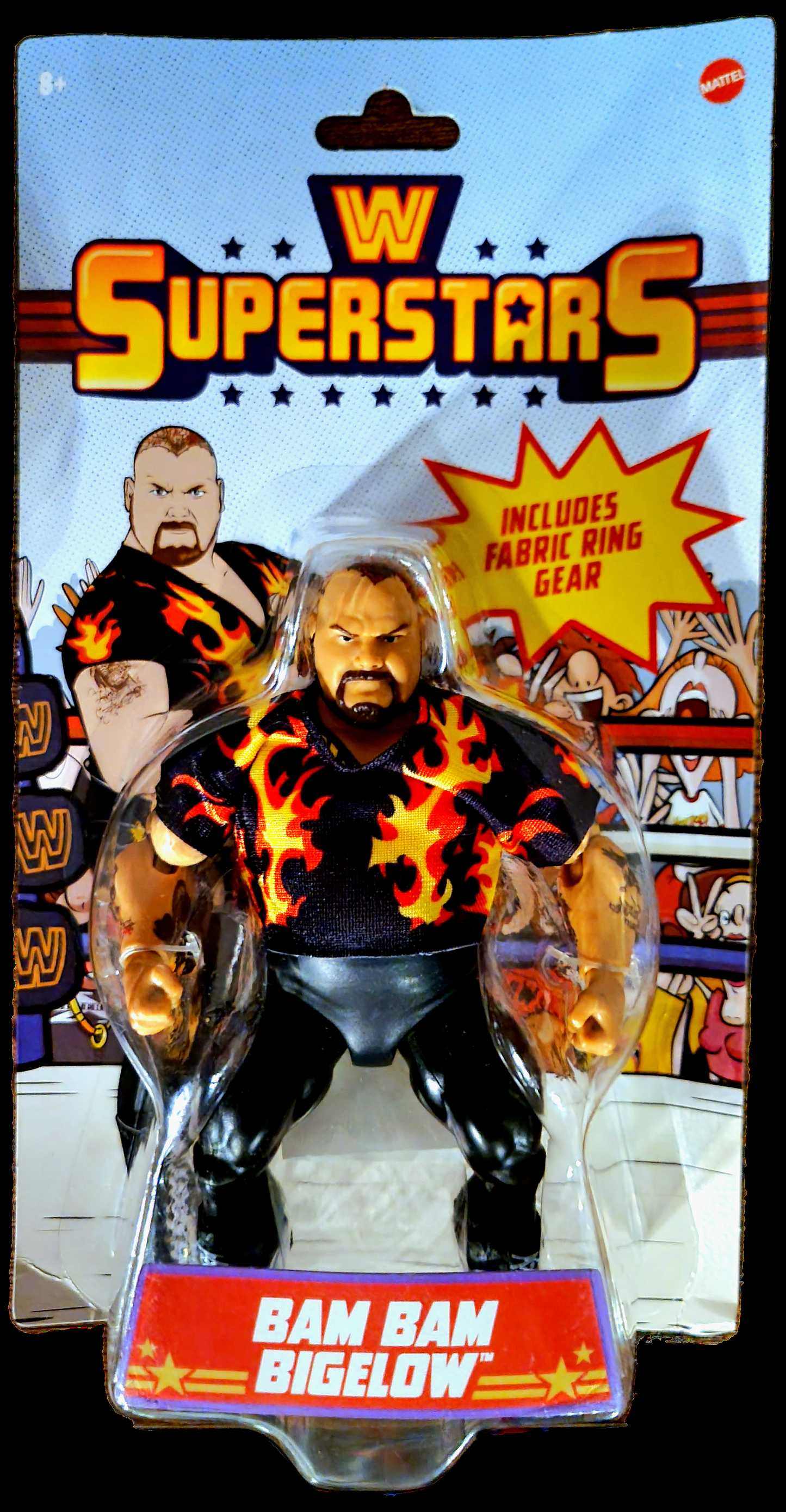 Mattel WWE Superstars Series 6 Bam Bam Bigelow Action Figure