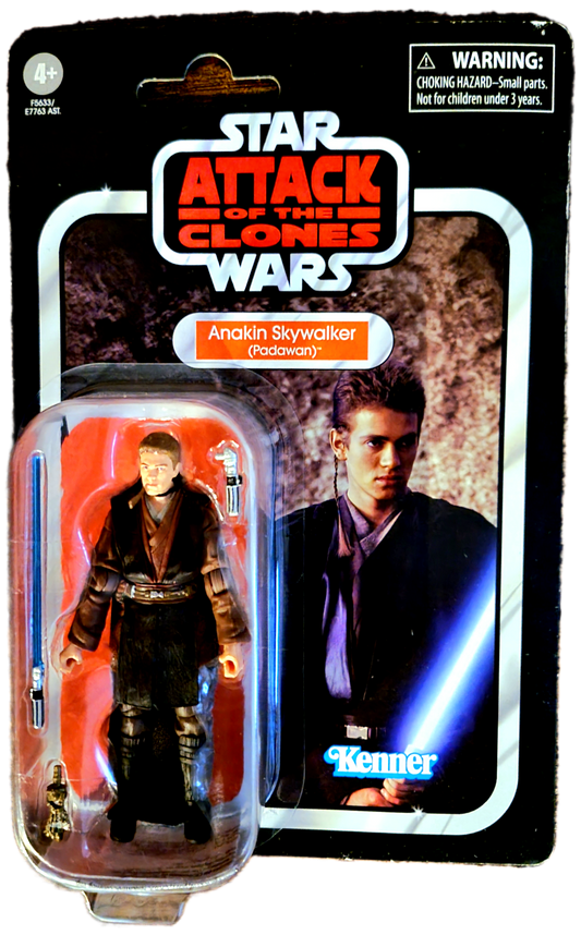 Hasbro Star Wars The Vintage Collection Attack of The Clones Anakin Skywalker (Padawan) Action Figure