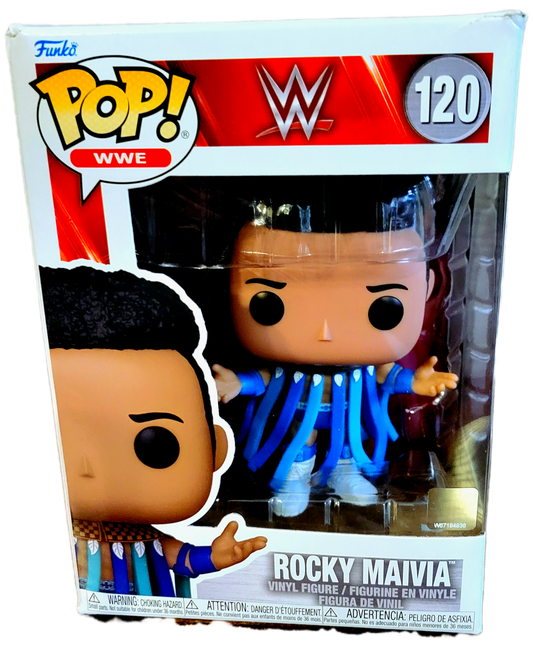 Funko WWE Rocky Maivia POP Figure (120)