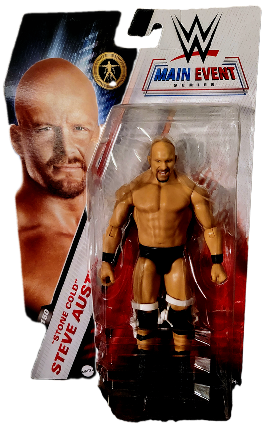 Mattel WWE Main Event Series 150 Stone Cold Steve Austin Action Figure