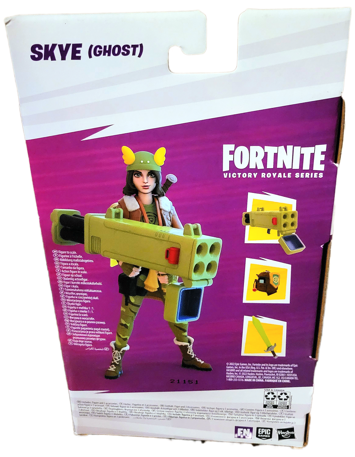 Hasbro Fortnite Victory Royale Series Skye (Ghost) Action Figure