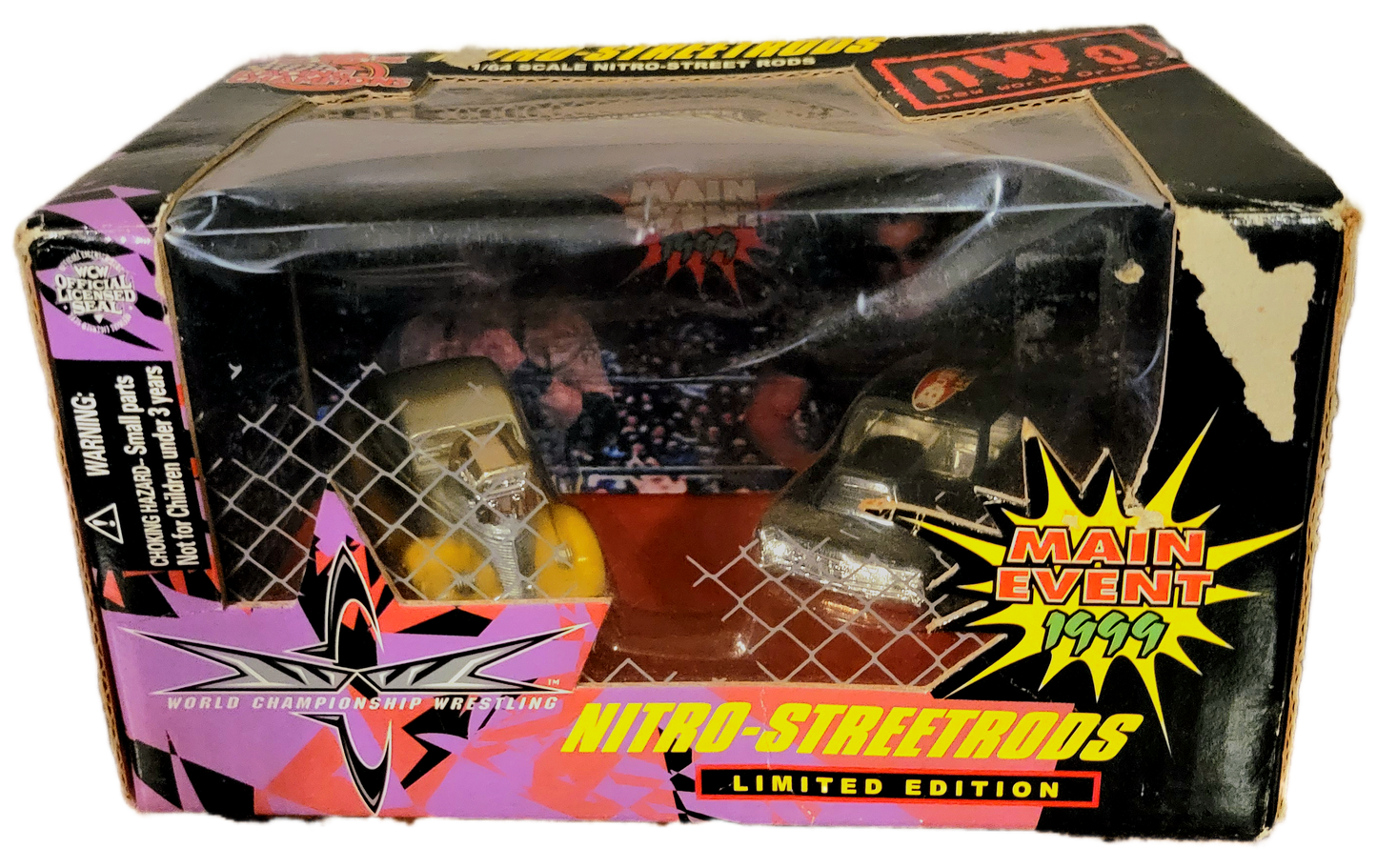 Racing Champions WCW Main Event 1999 Buff Bagwell/Juventud Guerrera 1/64 Scale Nitro Streetrod