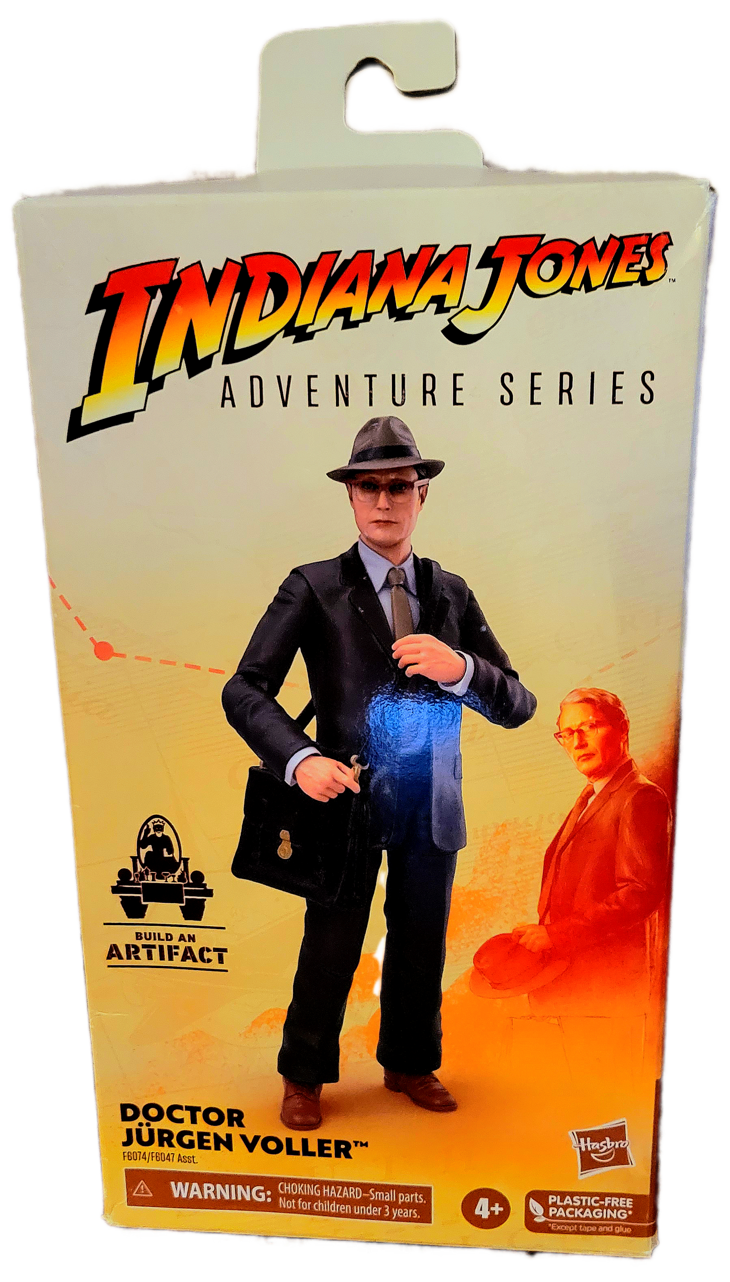 Hasbro Indiana Jones and the Dial of Destiny Adventure Series Doctor Jurgen Voller Action Figure