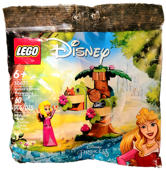 Disney Princess Aurora's Forest Playground 60 Piece Lego Set