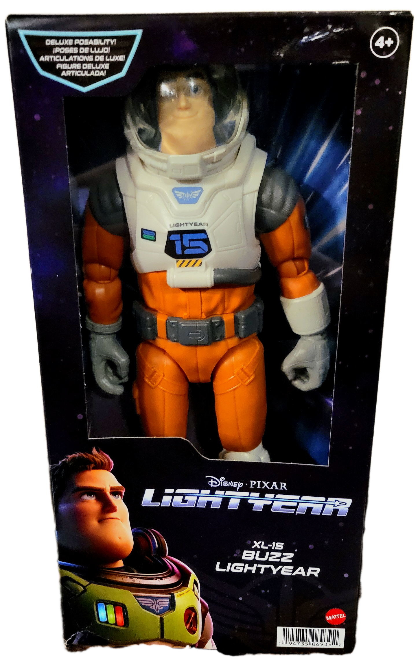 Mattel Disney Pixar Lightyear XL-15 Buzz Lightyear Action Figure