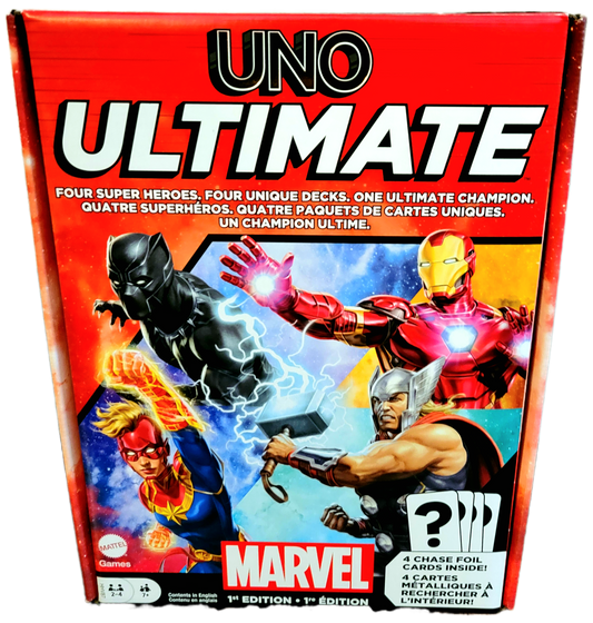 Mattel Marvel Uno Ultimate Card Game